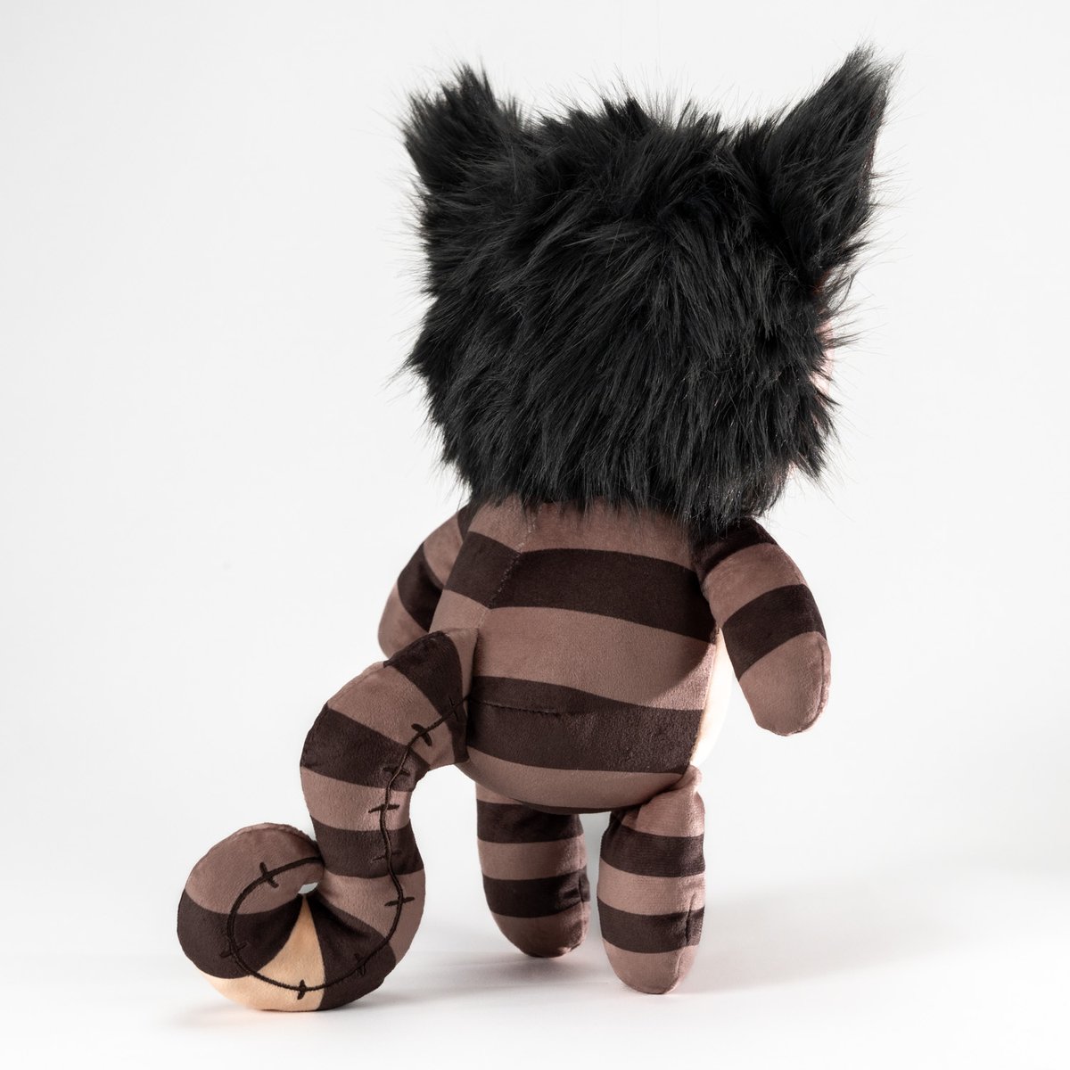 Here's the first prototype for the Cheshire Cat Plush. 

The initial brief for this design was: 
Meet "Victorian McGee's Cheshire Cat Plush"

A plush toy in the style of something Alice Liddel (the original 'Alice' from "Alice in Wonderland") might have purchased had I, American