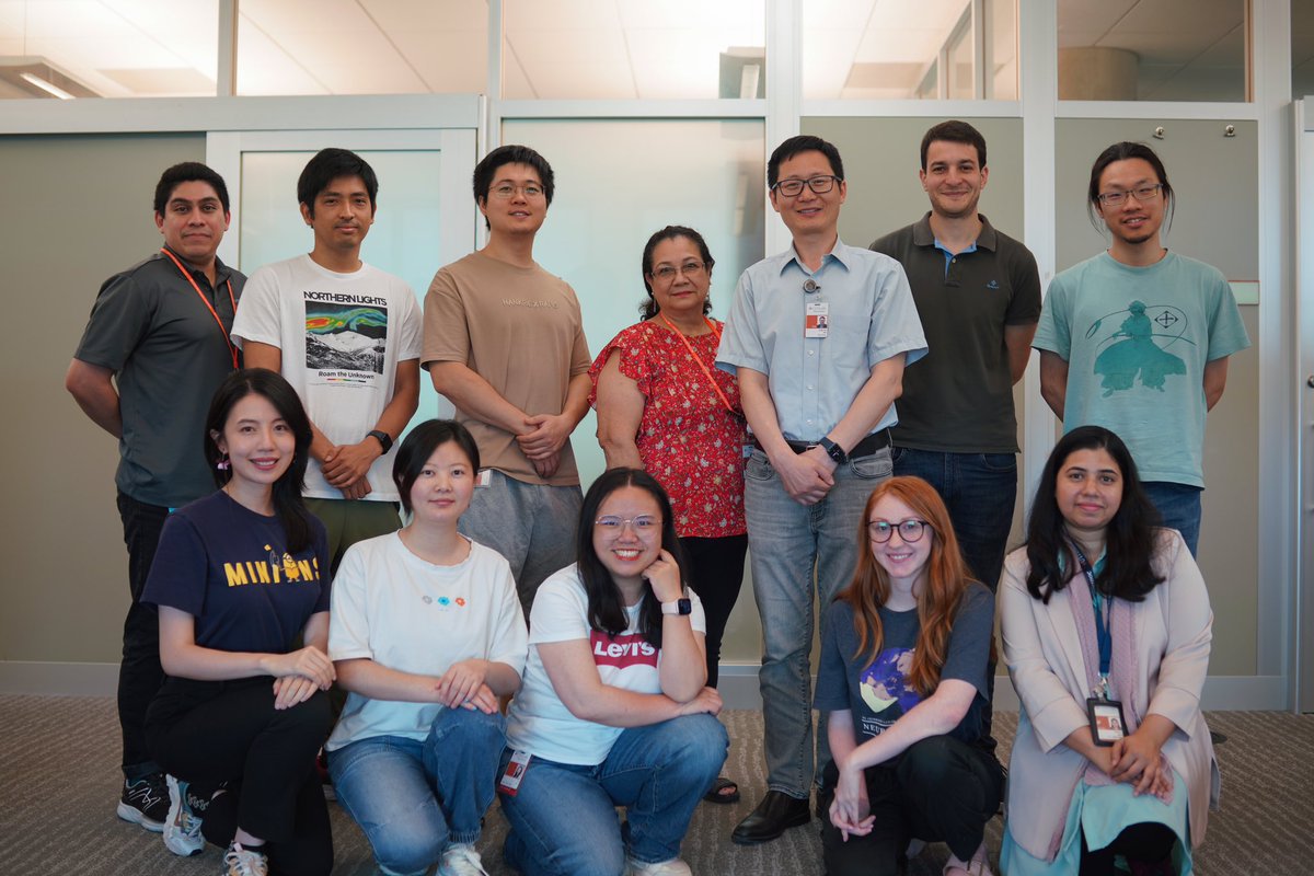 LongJun_Wu's tweet photo. The first official group photo of Wu lab @UTHealthHouston today! Beryl ruined our planned lab gathering, but we all stayed safe. Appreciate the diligence of members in Houston diligence setting up the new lab at our new Center for Neuroimmunology and Glial Biology @CNG_UTHealth. https://t.co/DyAleoQeOj