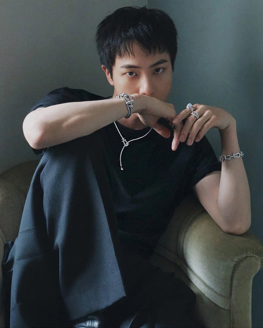 viraltakes's tweet photo. Jin of BTS looks breathtaking for W Korea. https://t.co/kvrug2koBu