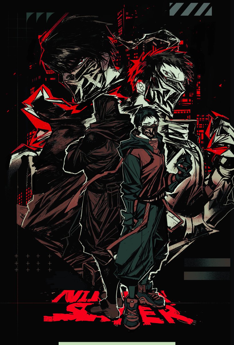 マスラダ・カイ】 ニンジャスレイヤー。ナラク・ニンジャを身に宿し