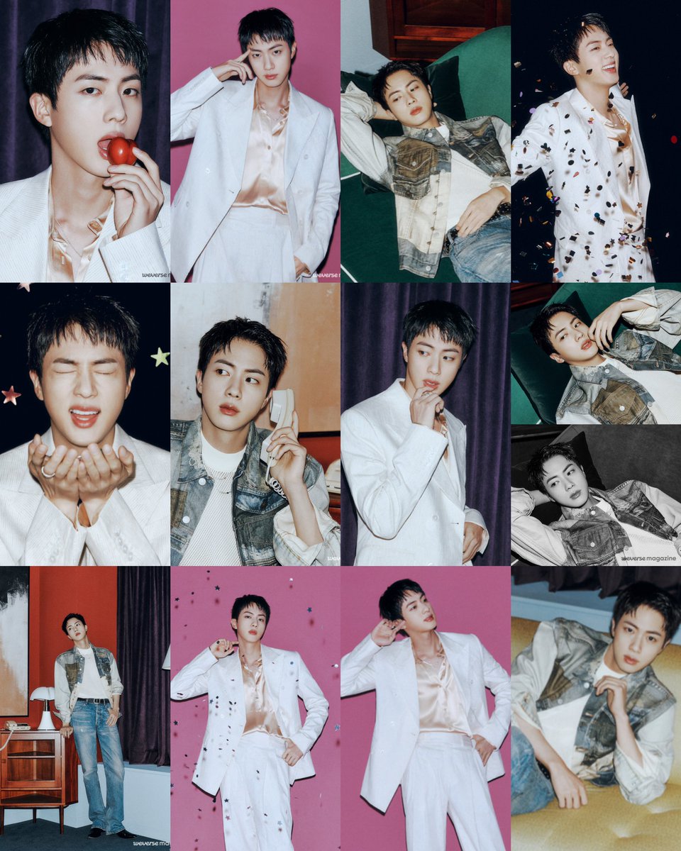 SEOKJIN FOR WEVERSE MAGAZINE!!