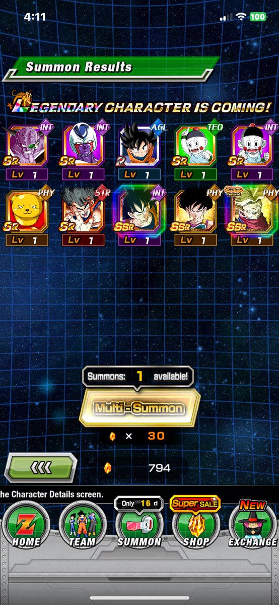 Not_Magnolia22's tweet photo. Probably my best multis
Praying I get Broly 😭🙏
#Dokkan9thAnniv https://t.co/8jxlzDgQ3m