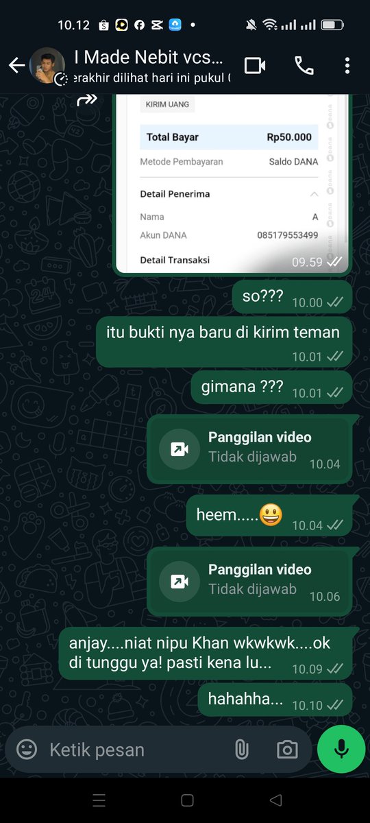 axelDante19's tweet photo. Teman2 Jangan Goblok Kayak Saya ya....dan Tolong Repost ini ke sebanyak mungkin orang supaya korban tidak bertambah dan pelakunya ditangkap karena sudah. dalam penyelidikan.

Hati2 akun palsu vcs harga murah alasan buat cari jodoh.yg punya info ttg dia ...segera! thnks https://t.co/KdA8gR80fT