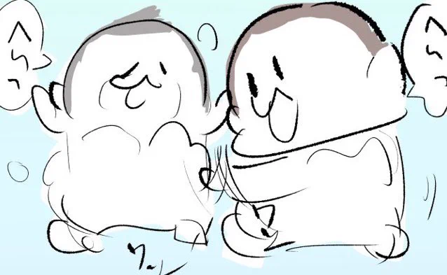 ブログ更新しました。 #育児漫画 #ラフ #にくきゅうぷにっき 