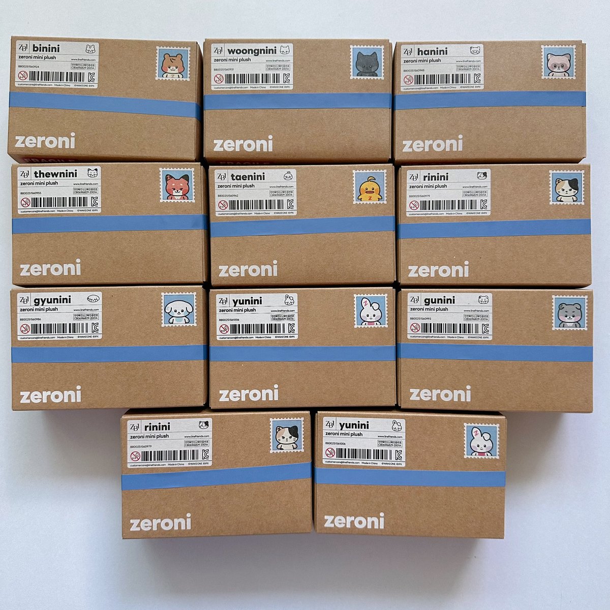 제로니 모두 도착🩷
오늘 오후 7시 10분 이후 당발🗳️
내일 바로 발송🎁