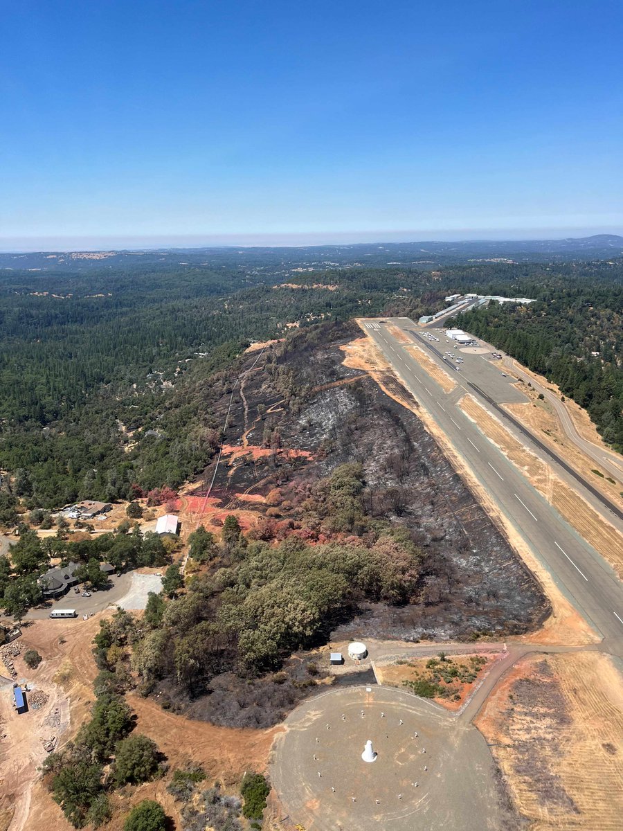 CALFIREAEU's tweet photo. #PayFire (FINAL): 77 acres; 95% contained. Crews are in patrol status, regularly monitoring the area to ensure it remains extinguished. Thank you to ALL the fire personnel & cooperating agencies who worked tirelessly in the heat, day after day, to get this fire under control. https://t.co/8mEoO8gZ8x