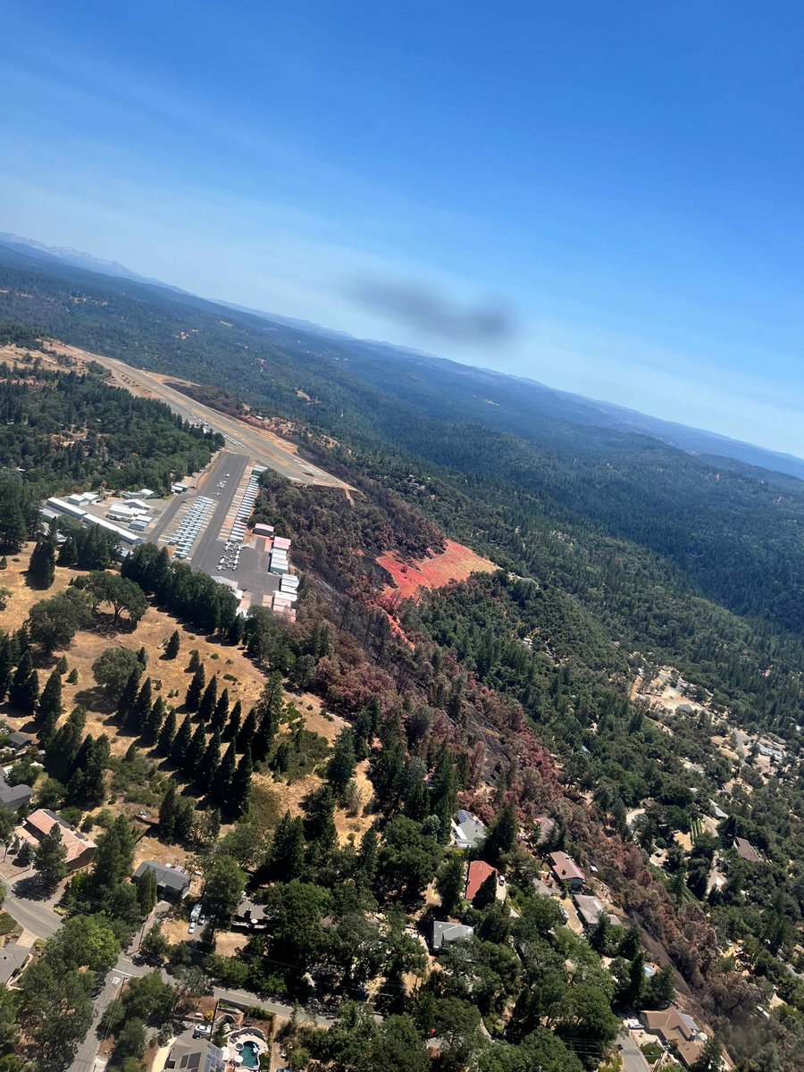 CALFIREAEU's tweet photo. #PayFire (FINAL): 77 acres; 95% contained. Crews are in patrol status, regularly monitoring the area to ensure it remains extinguished. Thank you to ALL the fire personnel & cooperating agencies who worked tirelessly in the heat, day after day, to get this fire under control. https://t.co/8mEoO8gZ8x