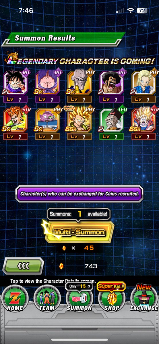 ChiefMula_'s tweet photo. Treating me great so far! #Dokkan9thAnniv https://t.co/IPeMGQ9d2f