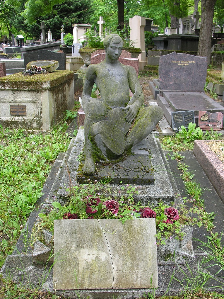 stefdesvosges's tweet photo. le 10 juillet 1839 décès à Paris de Fernando Sor guitariste et compositeur espagnol, 24ème division du cimetière de Montmartre https://t.co/2ZnKrldwfx