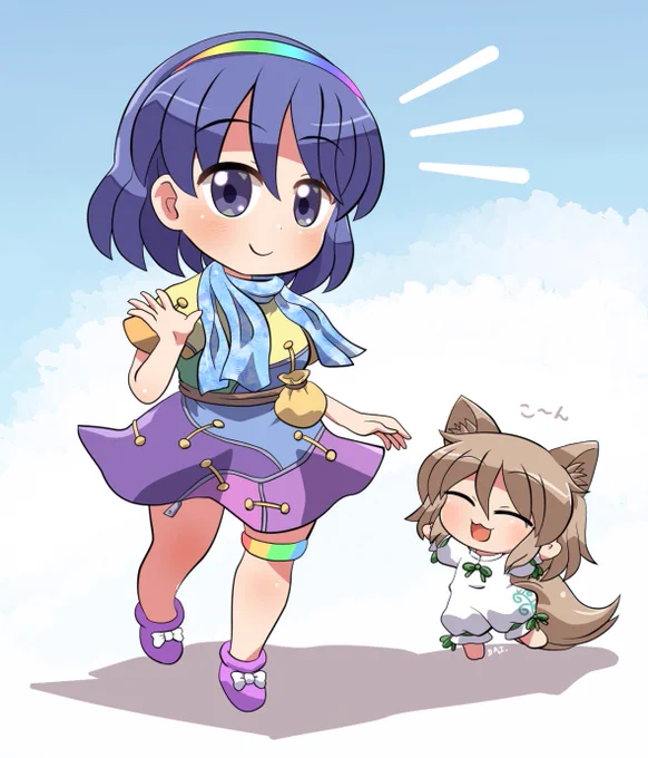 夏ちまたん #おは東方