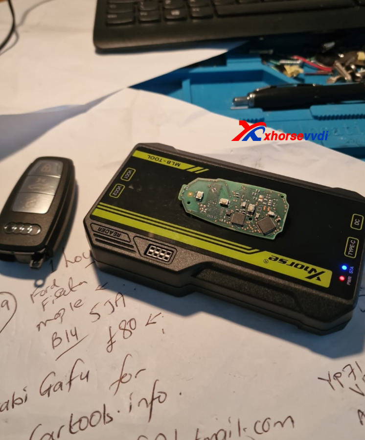 Xhorsevvdi's tweet photo. #xhorse MLB tool for Audi A3 2021 model key โ
โ
#mlbtool #audia3 #AddKey https://t.co/HHJyOSfr20