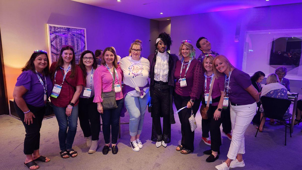 KayTShields's tweet photo. #INTCHG24 Ain’t no party like a Prince party! 👑 https://t.co/qevkLQq8YS