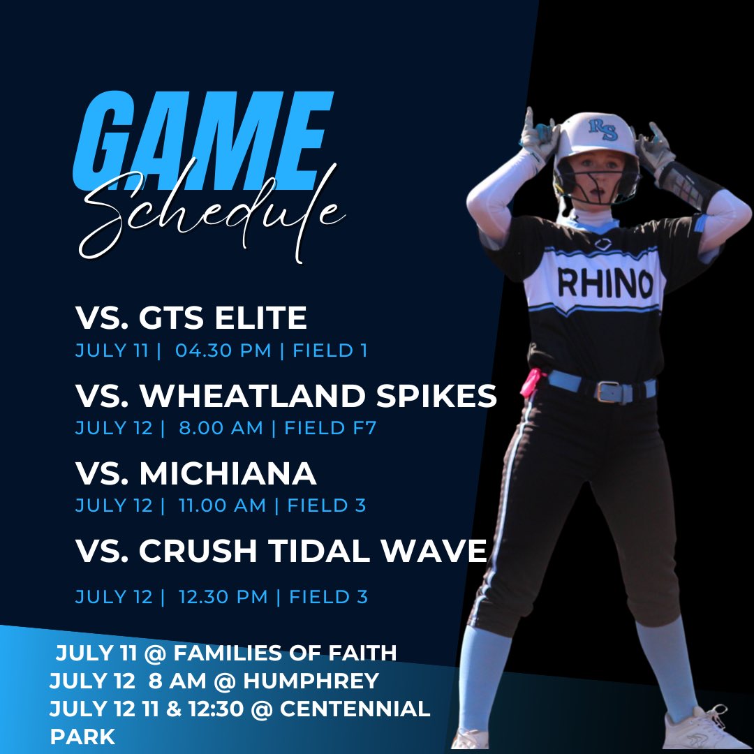 Finally in Illinois!! Come watch us !!