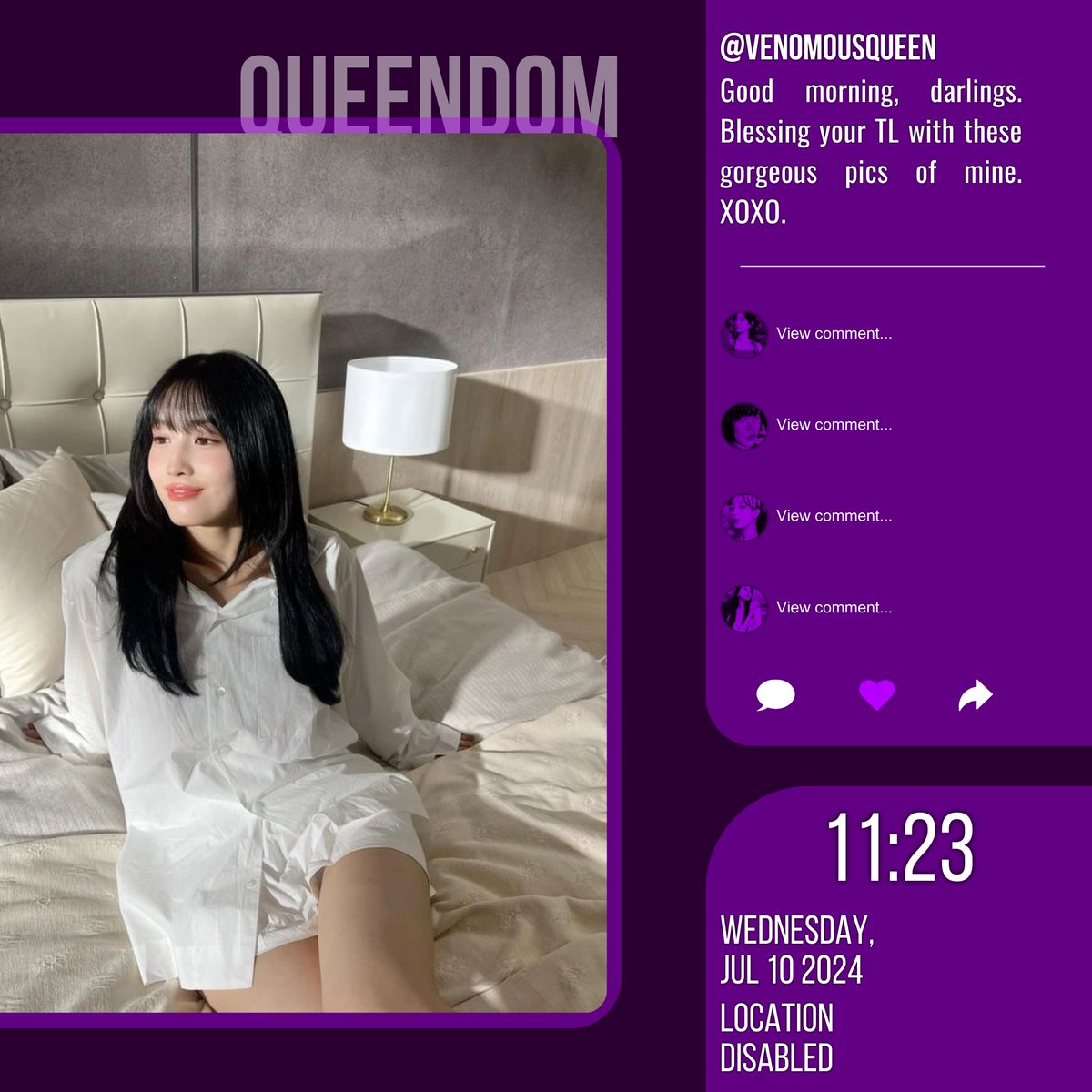 QUEENDOM (@ven0m0usqueen) on Twitter photo 