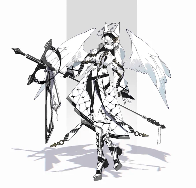 最近めちゃくちゃ和風キャラを見て頂けるようになりましてとても嬉しいですがこういう現代っぽいのも描いたりしてます