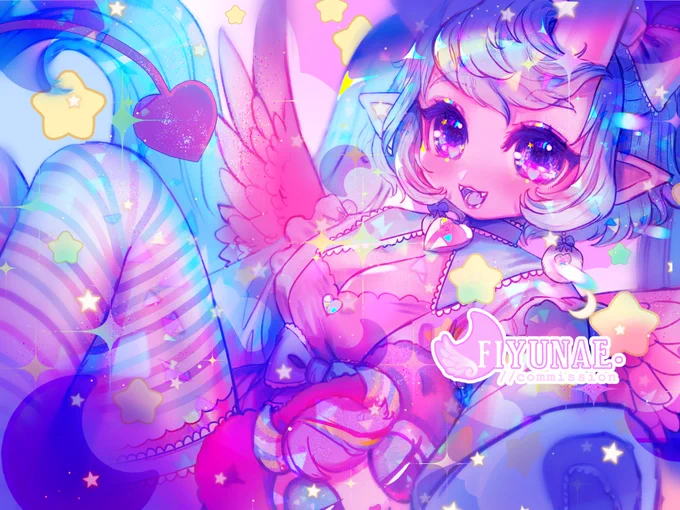 #portfolioday   ∙ ∙ ∙+I make models and illustrations,  I love drawing cute pink things and girls! ୨୧ 
