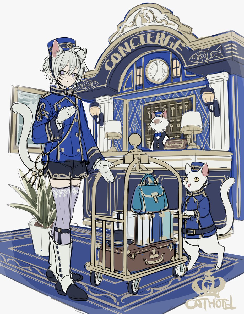 「←befor after→」|すざく＠２月１０日発売！『天空の異世界ビストロ店』のイラスト