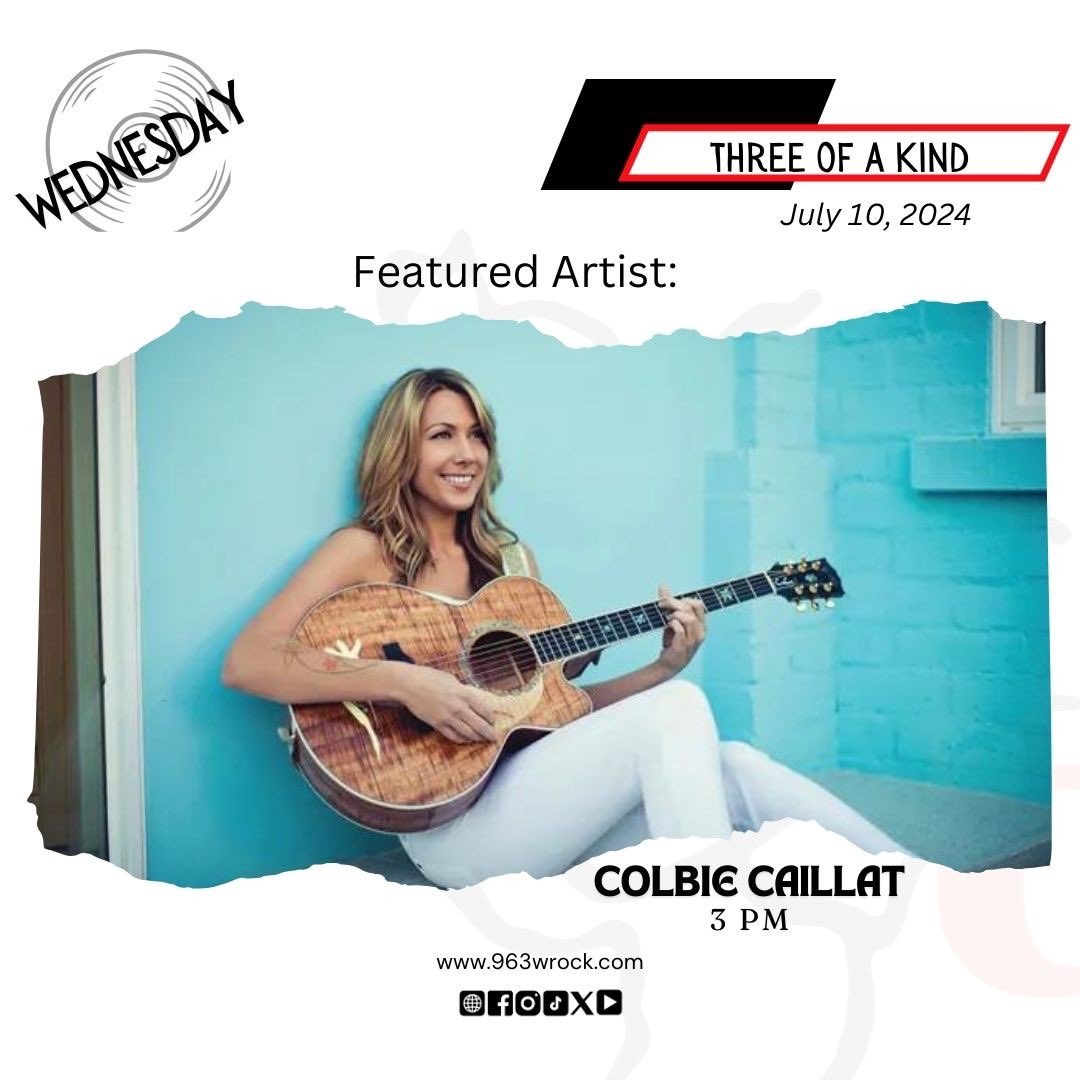 WRocK963cebu's tweet photo. Riding the 'Bubbly' vibes with our top 3 hits from Colbie Caillat! 🎶✨
#ThreeOfAKind #realize #try #fallinforyou https://t.co/R41guWPq2R