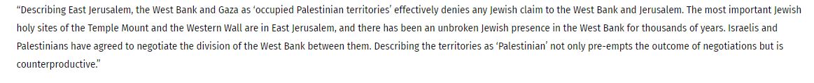 The new antisemitism envoy also added her name to a joint release in August last year w/ZFA, where they expressed outrage at the Labor AusGov for righlty referencing occupation &amp; specifiying that Israeli settlements are illegal under international law. Excerpt: