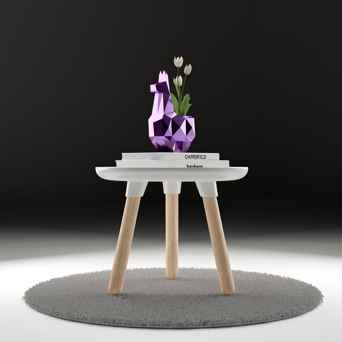 twentyfourTM's tweet photo. Been working on this little STL file, a diamond llama! https://t.co/lutQlLiN7j