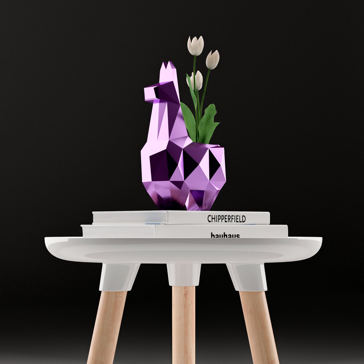 twentyfourTM's tweet photo. Been working on this little STL file, a diamond llama! https://t.co/lutQlLiN7j