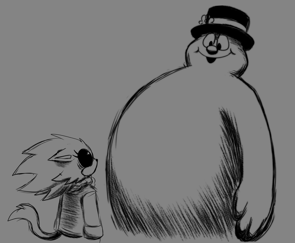 Partimerwriter's tweet photo. art by @MrBase0511
Disona meets her worst fear/j. #rerun2? https://t.co/z4WI3xXeja