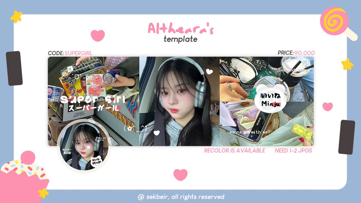 help repost? makaci ia 🐈💭

alo mentemen! ada 12 template layout punya aku, rei, cherry nih! mohon diospek dulu ia aman atau enggak nya! makaci banyak iaaa! ★

#zonauang