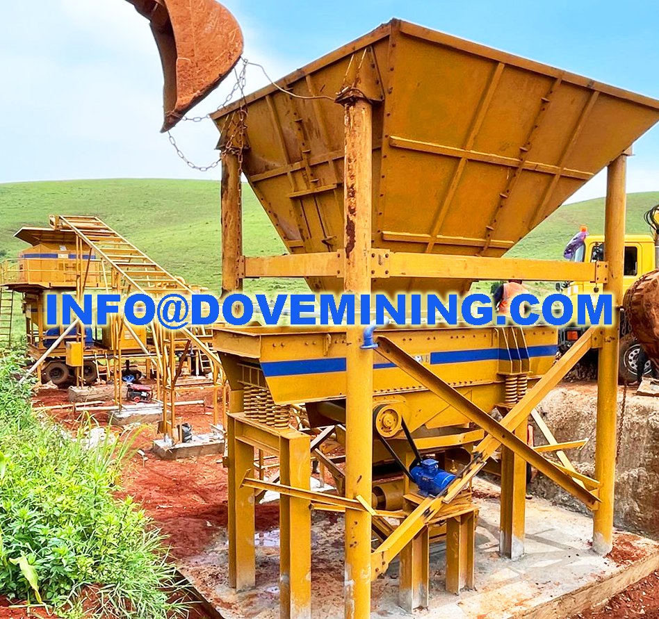 DOVE_MINING's tweet photo. New alluvial #processing plant assembly and installation in the #mining site is nearly completed.
#WestAfrica #dovemining  #doveequipment https://t.co/y0jzfVtEJD