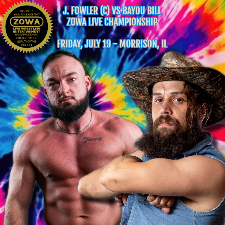 zowalive's tweet photo. .@AllSteel31 vs @BayouBillBaybee on July 19 in Morrison, IL! https://t.co/6g57Ta3c6c
