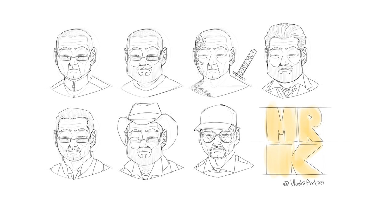 WashiArt78's tweet photo. Some mr k sketches 🐉 #sketch #NoPixel #nopixelfanart #cg https://t.co/hJHfuDMZQx