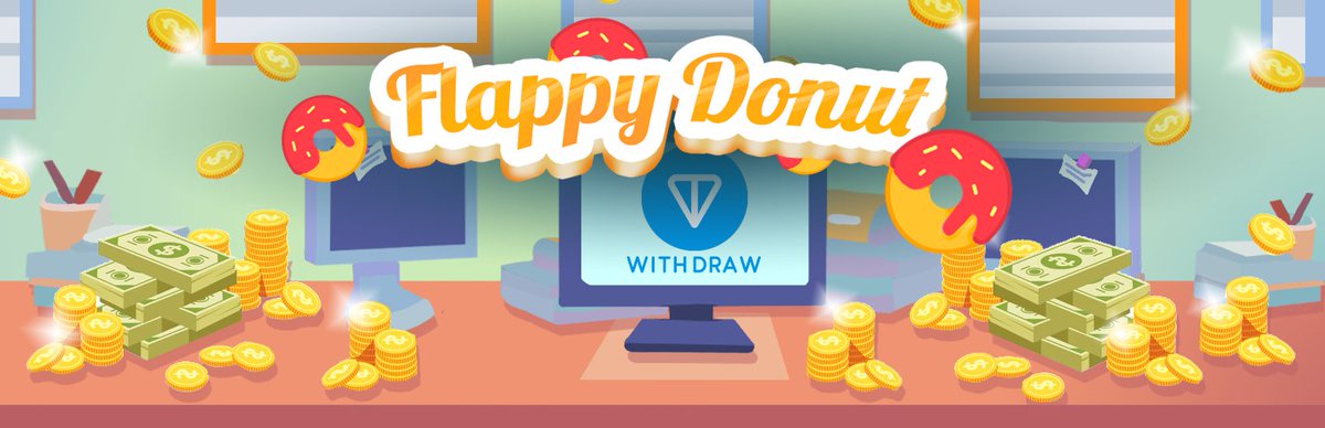✅ Flip a Donut to avoid obstacles, collect tasty treats, and earn rewards!

👉  Earn! The Rewards obtained in-game will be converted into tokens!

#TON #web3 #GamingNews