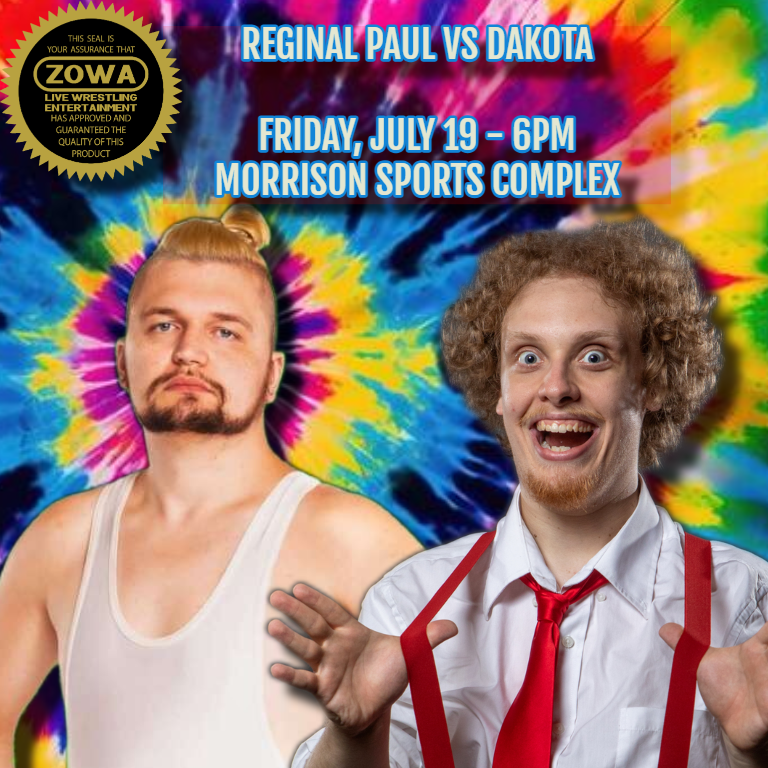 zowalive's tweet photo. Reginal Paul vs @DakWrestleford on July 19 in Morrison, IL! https://t.co/6yHlx5KdIK