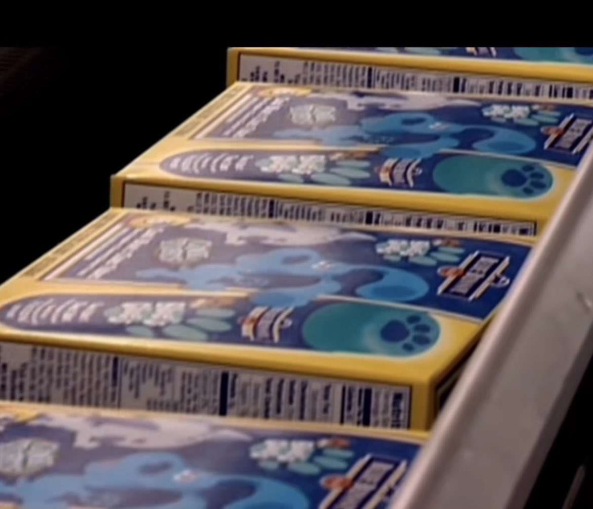 NEW FIND!! Back in 2002, Blue Bunny made Blue’s Clues Push-Up Pops ...