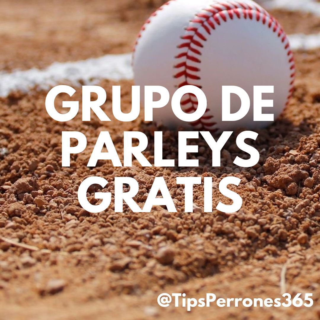 Tipsperrones365's tweet photo. GRUPO DE PARLEYS COMPLETAMENTE GRATIS PARA TODOS USTEDES‼️

Voy a regalar $200 entre los miembros que estén dentro para que le claven a los parleys✌️

Para ingresar únicamente deja tu COMENTARIO💭 y tu Like❤️!
(Importante cumplir con los 2)

Y listo, así de simple estas dentro🫡 https://t.co/zIkHhLHLEC