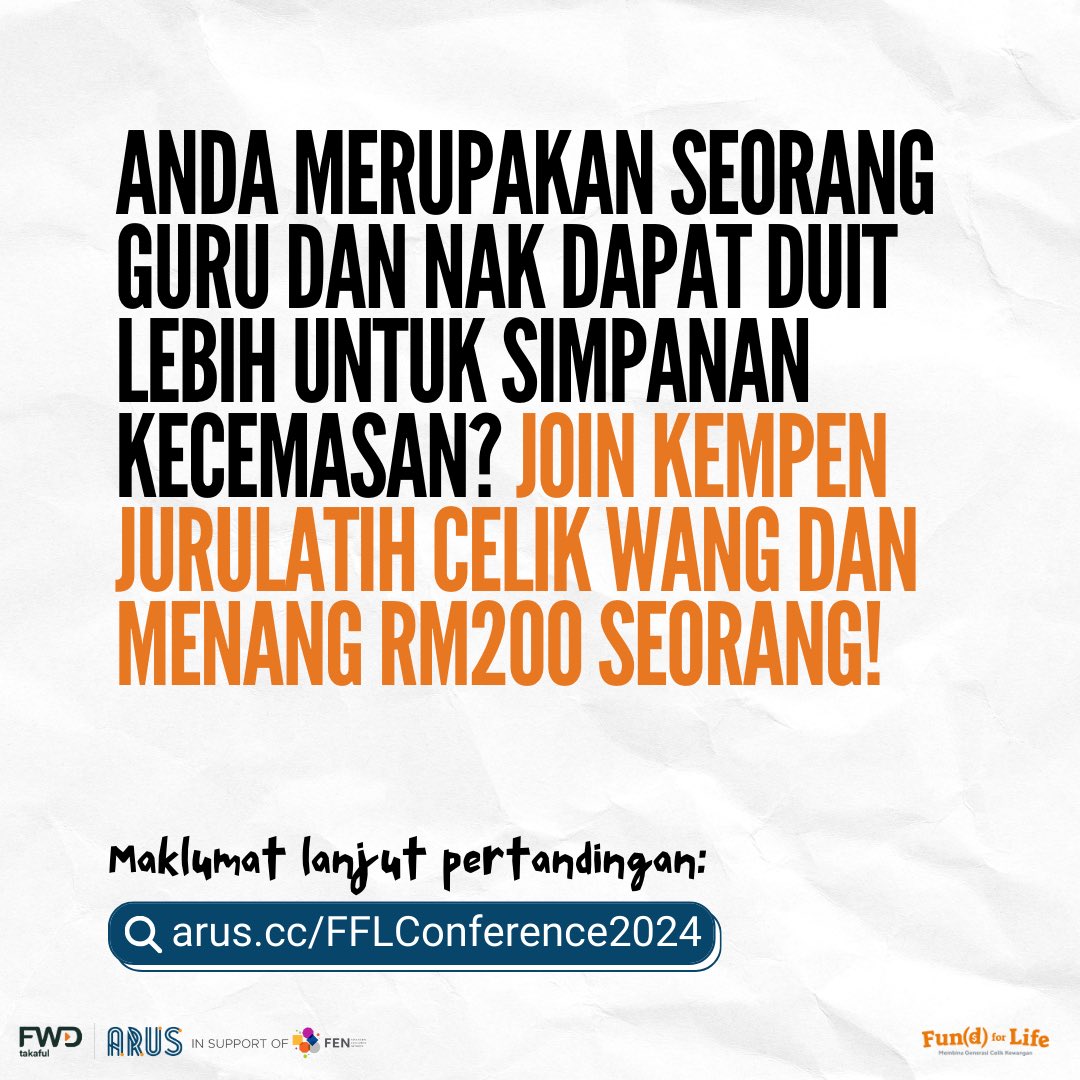 fund4life's tweet photo. Jangan lupa join! 💰 https://t.co/CVYZpMuWrB