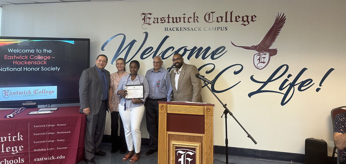 EastwickCollege's tweet photo. #eastwickcollege #eastwickeducation #echackensack #honorsociety #alphabetakappa #nationaltechnicalhonorsociety #inductionceremony #nursing #medicalassistant #healthscience #registerednurse #licensedpracticalnurse #funeralservice #congrats #eastwickexcellence #eccommunity #eclife https://t.co/TSK9ijLQOF