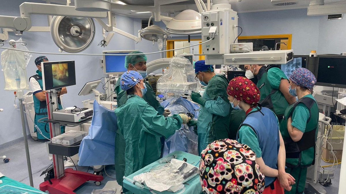 CookMedSurg's tweet photo. Exceptional course for Urology residents of Tor Vergata University in Rome hosted by @robymiano @GoumasUrologia &amp; @luca_orecchia. The immersive endourology event included challenging procedures like ECIRS in horseshoe kidney &amp; PCNL for a high-volume pelvic stone! https://t.co/CWSOx0TR57