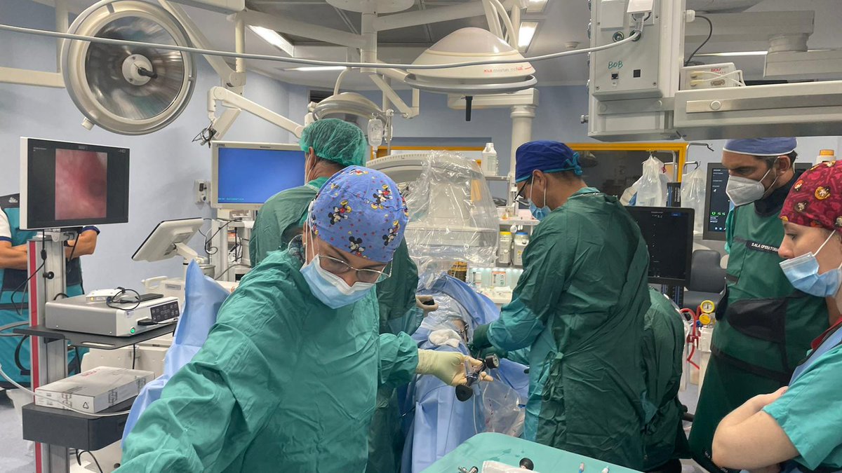 CookMedSurg's tweet photo. Exceptional course for Urology residents of Tor Vergata University in Rome hosted by @robymiano @GoumasUrologia &amp; @luca_orecchia. The immersive endourology event included challenging procedures like ECIRS in horseshoe kidney &amp; PCNL for a high-volume pelvic stone! https://t.co/CWSOx0TR57