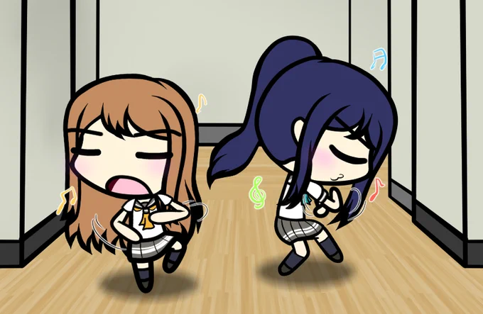 Today's Maru - Day 132maru's just vibing with kanan  