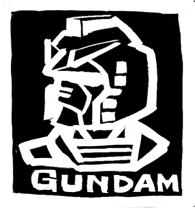 7月8日はガンダムの日なの?  RX-78だから?  せっかくなので、本放送終了直後、高校時代にノートに描いたガンダムとジオングと  「う～ん、ガンダム」  を再掲。