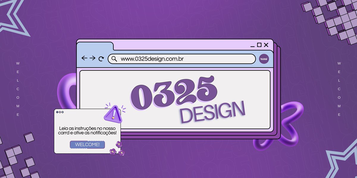 0325 Design - PEDIDOS ABERTOS 💜 tweet media