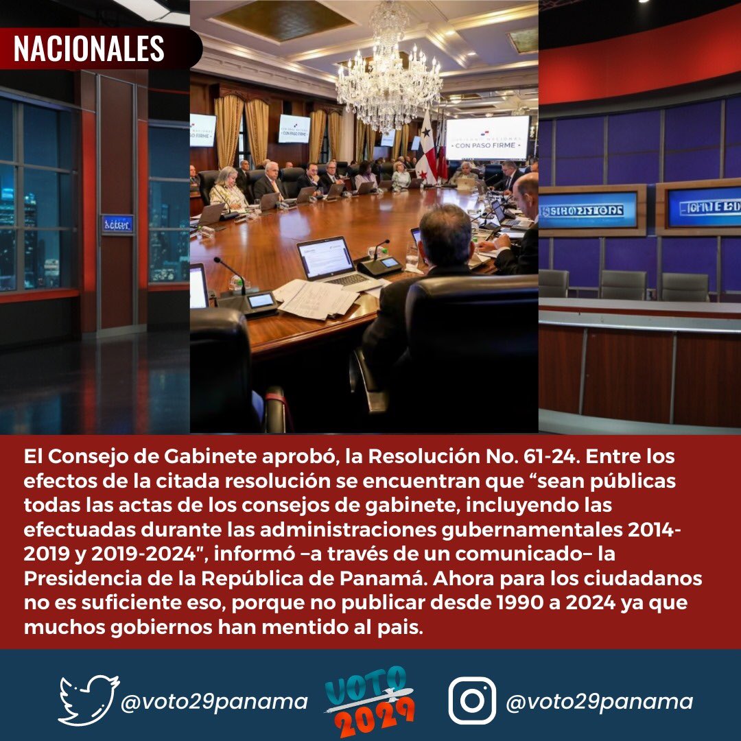 Porque no de 1990- 2024 completitas todas en el portal , los ciudadanos necesitan que rindan cuentas todas las administraciones <a href="/JoseRaulMulino/">José Raúl Mulino</a>