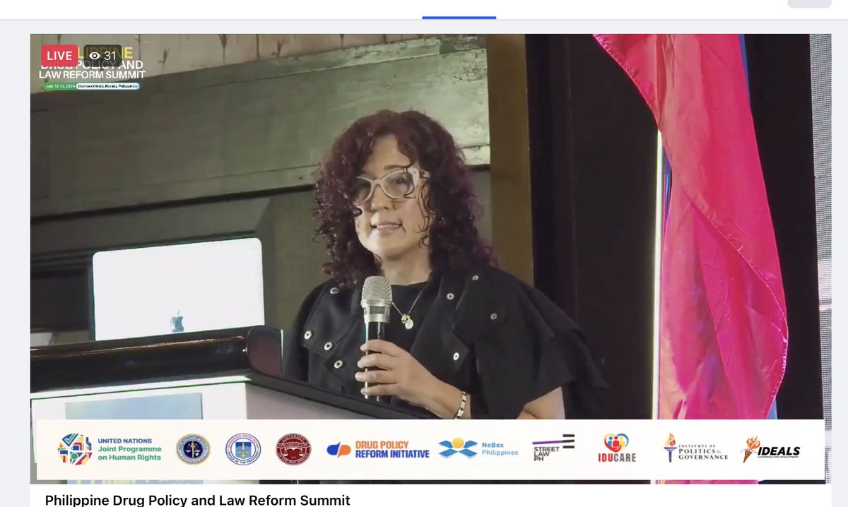 VIDEO: At 2:22:57,  <a href="/mainez_/">inez</a> Feria of <a href="/NoBoxT/">NoBox Philippines</a> lays out the "drug problem" in the Philippines and why authorities have been going about "solving" it the wrong way -- with catastrophic consequences for drug users and their human rights. 

Most people who use drugs, Inez points out,