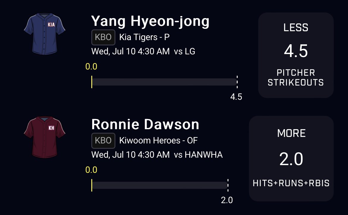 KBO WAKE AND CASH BANGER🎯 

#KBO 
#KBOPrizePicks