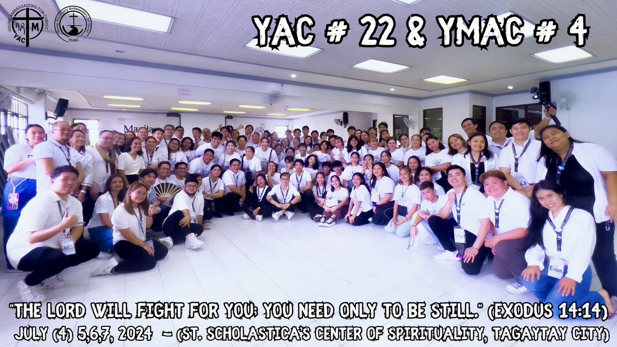 YACmomqpm's tweet photo. May GOD bless you always and in all ways!
"Ad majorem Resurgentis gloriam”
*
🎵“Huwag kang matakot 'Di mo ba alam, nandito lang ako Sa iyong tabi? 'Di kita pababayaan kailanman” 🎶
*
#SVDyouth #YAC #YMAC #DSJDW #BeStill #AnnualRetreat2024 #YAC22
#YMAC4 #whYAC #Shrineyouth https://t.co/dUUR0w1isN