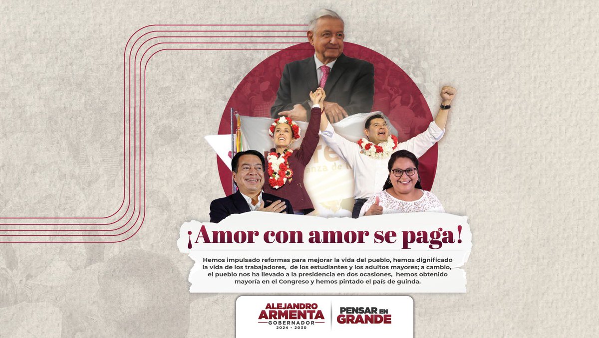 🤝🇲🇽Una década de lucha, ¡una década de hacer historia! 

CON EL PUEBLO, TODO. 🤜🏾🤛🏼
¡Que viva <a href="/PartidoMorenaMx/">Morena</a> !👏🏼👏🏼