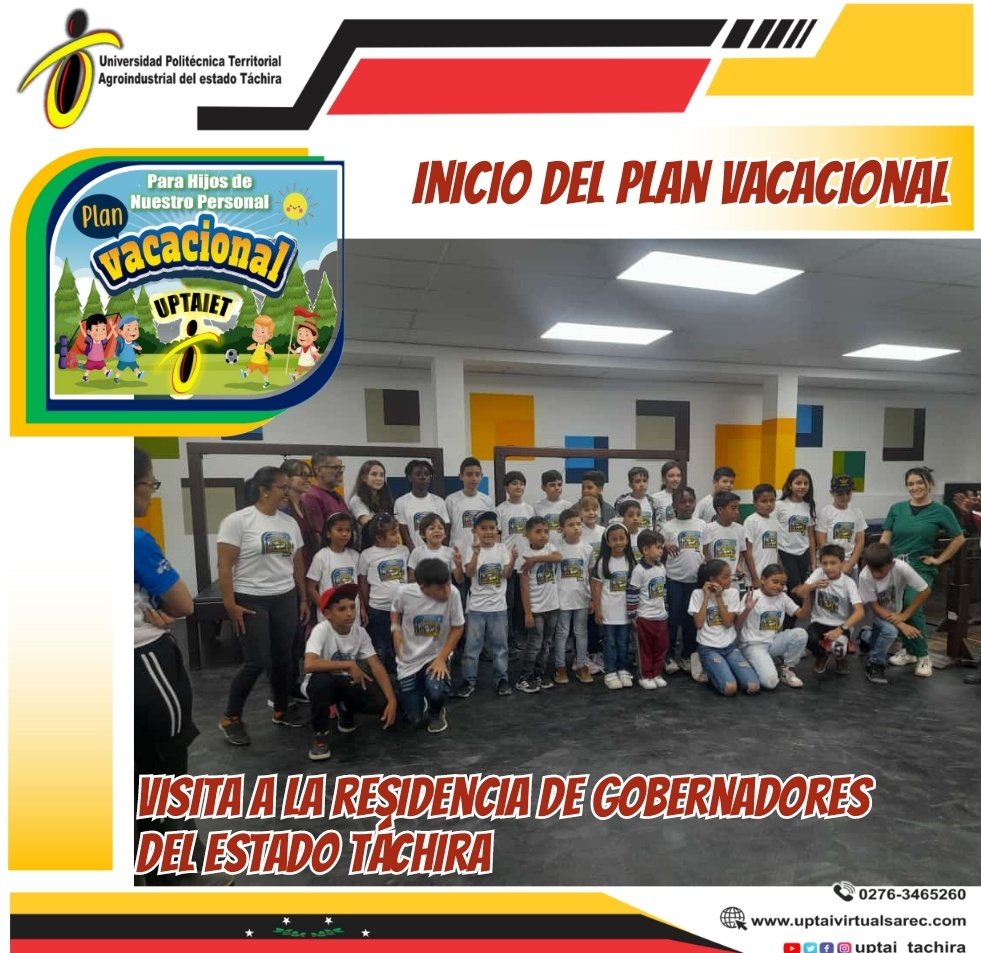 Inicio Plan Vacacional UPTAIET 2024
<a href="/sandraoblitasr/">Sandra Oblitas Ruzza</a> 
<a href="/mppeu_ve/">MPPEU_Ve</a> 
<a href="/nicolasmaduro/">Nicolás Maduro</a> 
@freddybernalven