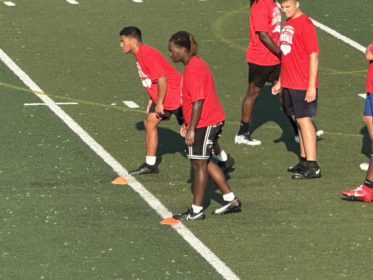 Great time learning and doing that thing I love <a href="/GWUFootball/">Gardner-Webb Football</a>.  Learning new things getting ready for the next season <a href="/AHSCougarsFB/">Asheville High School Football</a>