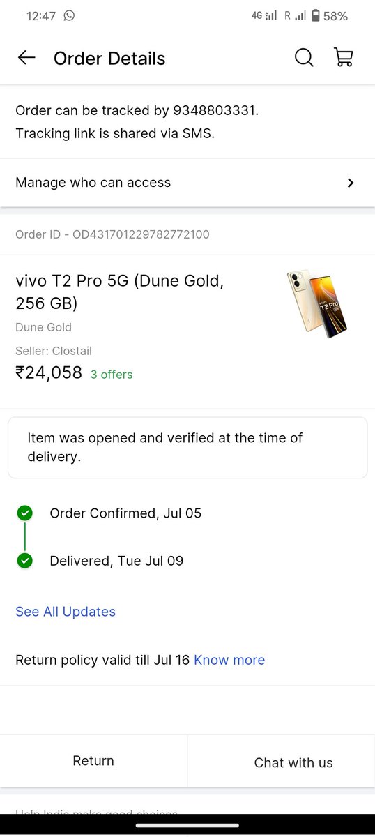 RaulSweta's tweet photo. I have bought a mobile but its camera is not good when I pick one photo showing black spot of meddle so that is why I'm returning this product but trying so many times no one response Flipkart customer side @flipkartsupport @Flipkart https://t.co/vOfz3yXvqf