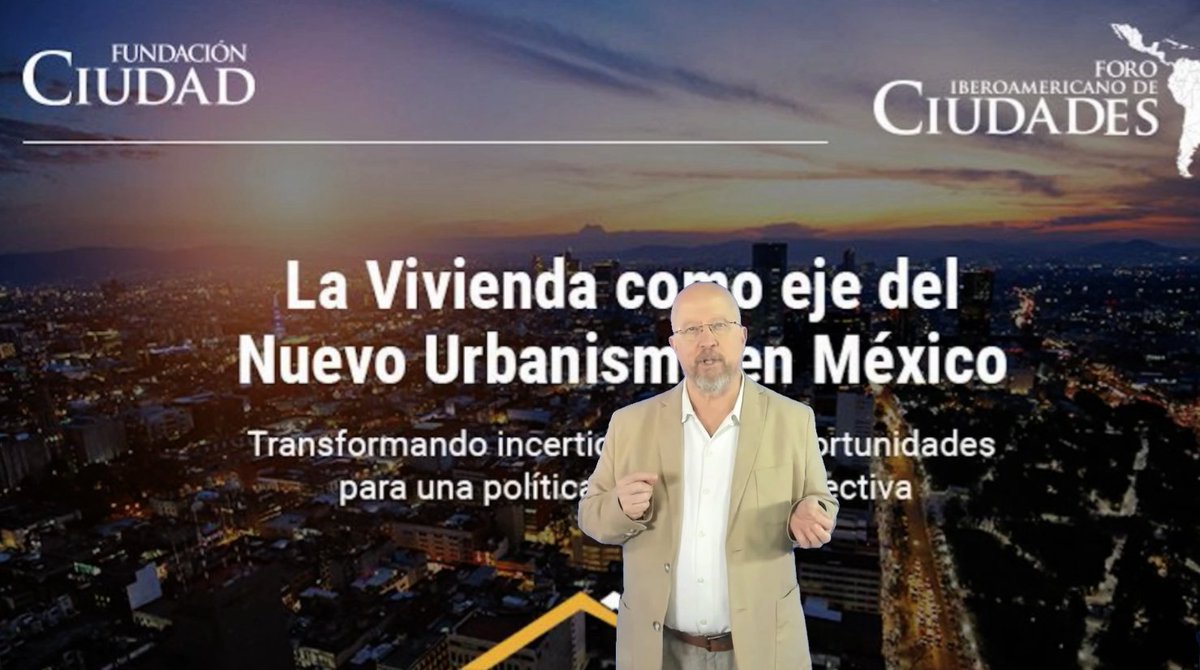 Viviendas accesibles para todos continua siendo uno de los grandes retos que el urbanismo que este siglo debería resolver. Iniciamos el programa de presentaciones del Foro Iberoamericano de Ciudades con el mundo de la empresa inmobiliaria en Mexico...